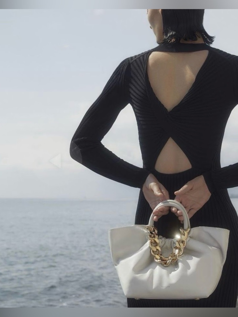 Demellier London the Midi Los Angeles with Gold Chain bag